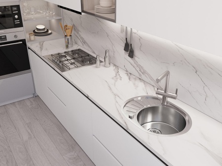 картинка Мойка Oulin R101, поверхность сатин от магазина SEFI