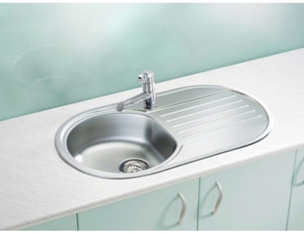 картинка Мойка FORM 50 LEI-90 832X437 в комплекте с сифоном 1130557, от магазина SEFI