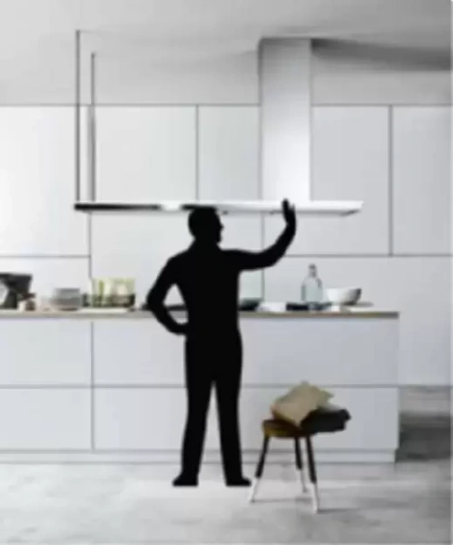 картинка Вытяжка FALMEC DESIGN LUMEN ISOLA STEEL 175 DX от магазина SEFI