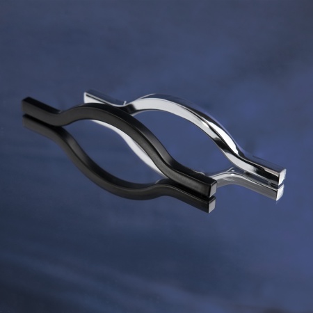 картинка Ручка меб. скоба мет. WAVE 288 хром AKS магазин SEFI являющийся официальным дистрибьютором в России  картинка Ручка меб. скоба мет. WAVE 288 хром AKS от магазина SEFI