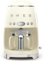 картинка SMEG DCF02CREU Капельная кофеварка, кремовый от магазина SEFI