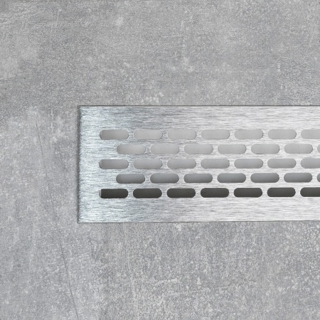 картинка Решетка вентиляционная 245х60мм инокс алюминий AKS от магазина SEFI