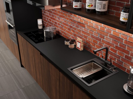 картинка Мойка EMAR EMQ-1420.Q, цвет Морион от магазина SEFI