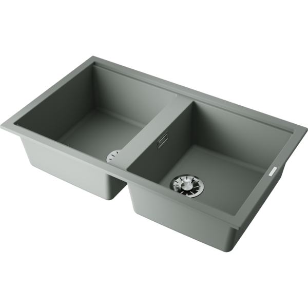 картинка Мойка Omoikiri Kitagawa 86-2-WG Artceramic/wind green от магазина SEFI