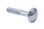картинка Болт с полукруглой головкой М6*55 с усом, неполн. резьба, цинк (1кг=86шт) от магазина SEFI