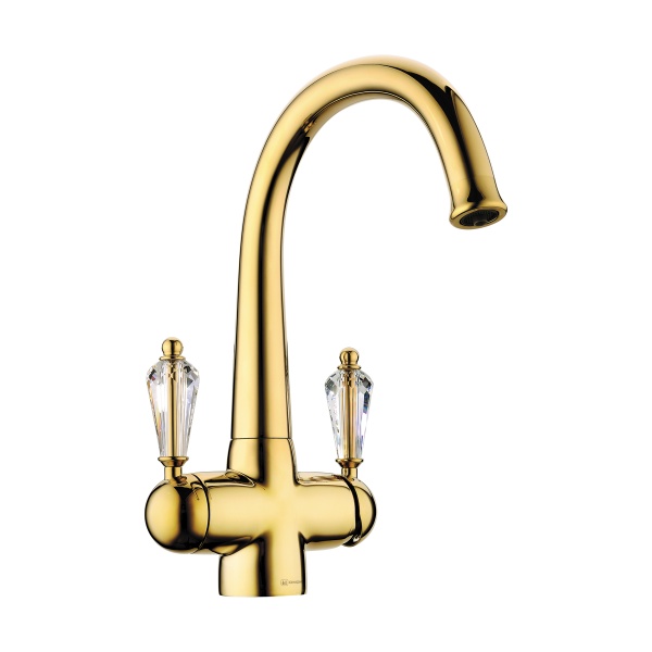 картинка Смеситель Omoikiri Okinawa-G латунь/золото от магазина SEFI