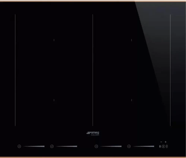 картинка Индукционная варочная панель Smeg SIM6644R магазин SEFI являющийся официальным дистрибьютором в России  картинка Индукционная варочная панель Smeg SIM6644R от магазина SEFI