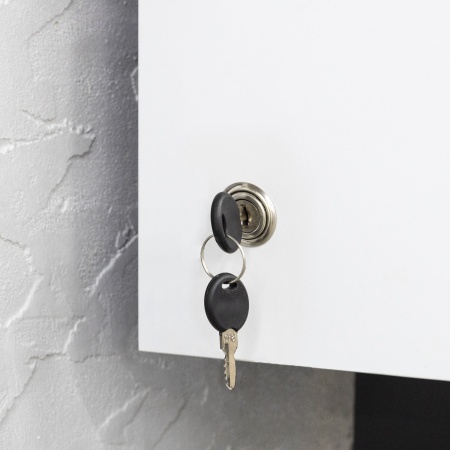 картинка Замок для распашной двери механический 103-30 AKS магазин SEFI являющийся официальным дистрибьютором в России  картинка Замок для распашной двери механический 103-30 AKS от магазина SEFI