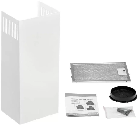 картинка Вытяжка Krona ELMA 600 white PB от магазина SEFI