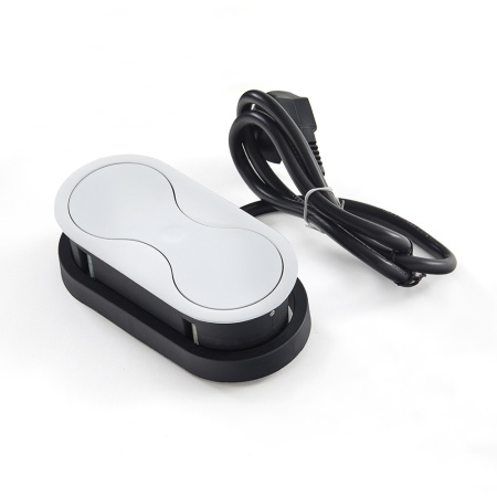 картинка Розетка Eight USB врезная в столешницу, цвет - белый от магазина SEFI