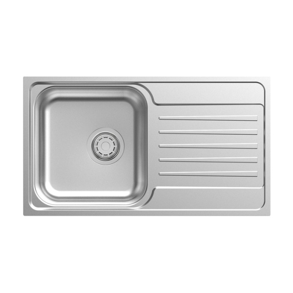 картинка Мойка IDDIS Sound нерж. сталь, шелк, с крылом, 780*440*180, SND78SDi77 от магазина SEFI