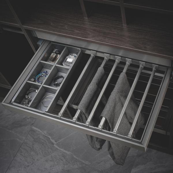 картинка Профиль-брючница в ящик 600мм 525*390, антрацит от магазина SEFI