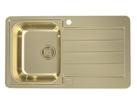 картинка Мойка LINE MONARCH 20 COPPER 860X5001X в компл. с выпуском без сифона, от магазина SEFI