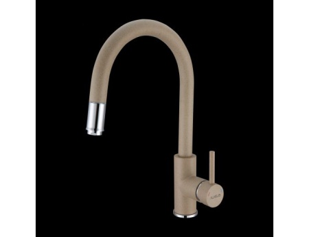 картинка Смеситель для мойки ALVEUS DELOS - P G55 BEIGE, от магазина SEFI