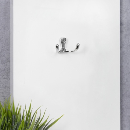 картинка Крючок меб. двухрожковый мет. WP19 хром GRIDLI от магазина SEFI