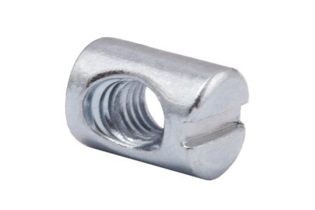 картинка Гайка бочонок М6*10*13 симметричная белый цинк (уп/10шт) AKS магазин SEFI являющийся официальным дистрибьютором в России  картинка Гайка бочонок М6*10*13 симметричная белый цинк (уп/10шт) AKS от магазина SEFI