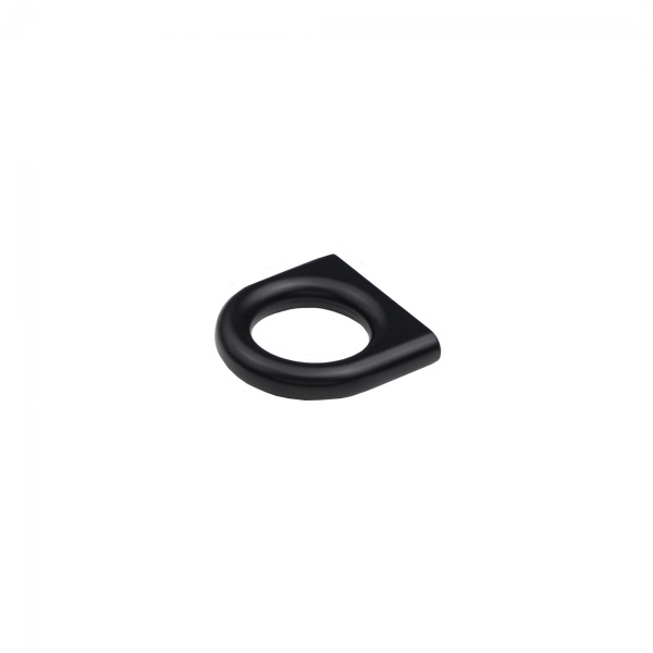 картинка Ручка меб. кнопка мет. OLYMPIA черный матовый, AKS от магазина SEFI