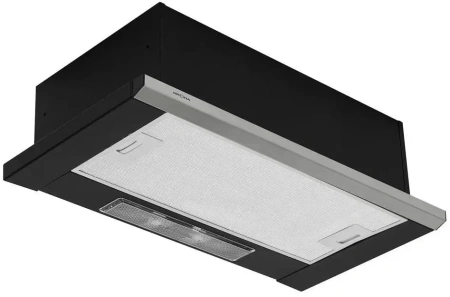 картинка Вытяжка Krona Kamilla slim 600 black/inox (2 мотора) от магазина SEFI