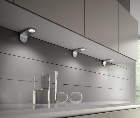 картинка Светильник светодиодный Kite TLD Master Set5, к-т 5х1,6Вт, 12В, свет теплый, тр-р, кабель нерж.сталь, 151х70х64мм от магазина SEFI