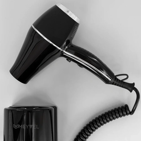 картинка Настенный фен Meyvel MF7-1800 Черный (Black) от магазина SEFI