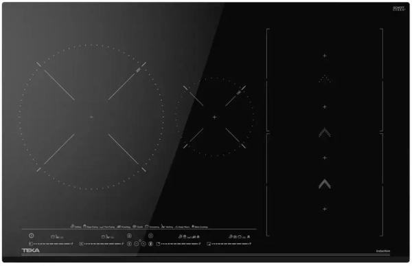 картинка Индукционная варочная панель Teka IZS 86630 MST BLACK магазин SEFI являющийся официальным дистрибьютором в России  картинка Индукционная варочная панель Teka IZS 86630 MST BLACK от магазина SEFI