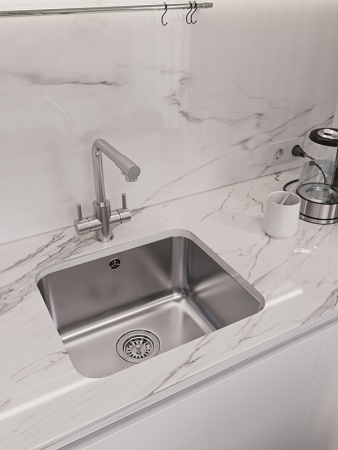 картинка Мойка Oulin U104, поверхность сатин от магазина SEFI