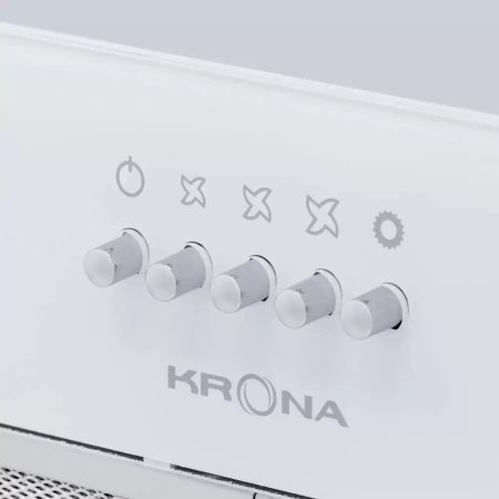 картинка Встраиваемая вытяжка Krona SINTIA 600 WHITE PB от магазина SEFI