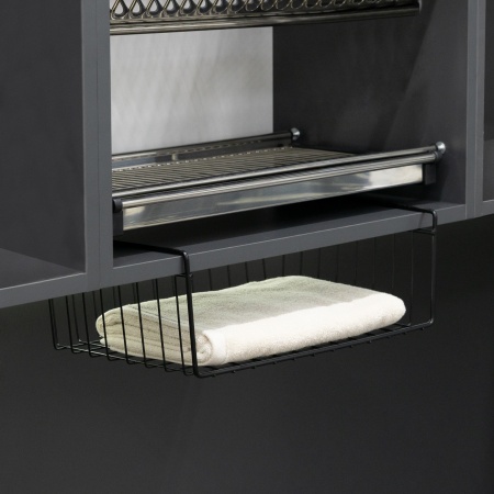 картинка Корзина подвесная 400*255*140, черный РФ (на полку) от магазина SEFI