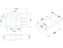 картинка Мойка Alveus CRYSTALIx 20 BLACK 860x540 1+1/2 левая, с сифоном 1127260, кол. 1119835, доз.1129080 от магазина SEFI