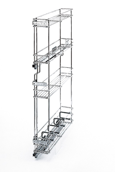 картинка Бутылочница Optima Soft высокая с Soft-Close (монтаж на левую боковину) от магазина SEFI