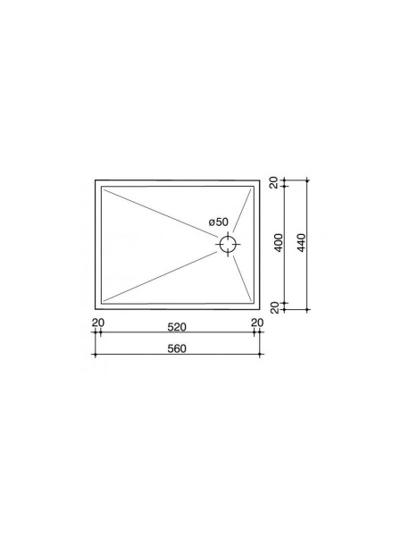картинка Мойка Reginox Ontario L 52x40 Flat lux от магазина SEFI