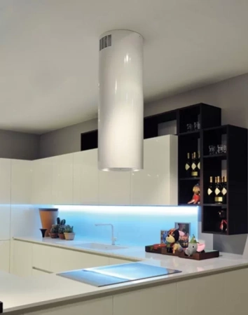 картинка Вытяжка Falmec Polar Isola 90 White (800) ECP от магазина SEFI