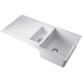 картинка Мойка Omoikiri Sakaime 100-2-WH Tetogranit/белый от магазина SEFI