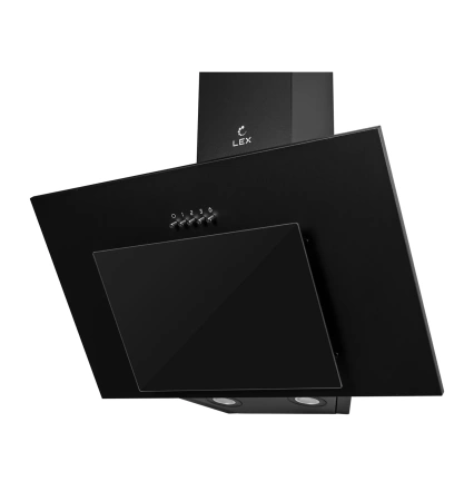 картинка Наклонная Вытяжка LEX Mira 600 Black от магазина SEFI