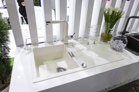 картинка Кухонная мойка SCHOCK SIGNUS 45D CRISTADUR магнолия от магазина SEFI