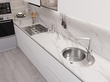 картинка Мойка Oulin R101, поверхность сатин от магазина SEFI