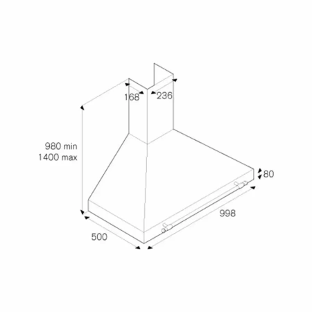 картинка Вытяжка Bertazzoni K100 HER VI A от магазина SEFI