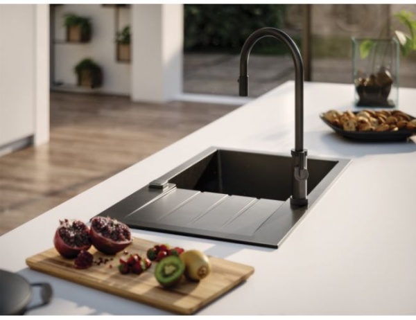 картинка Смеситель для мойки ALVEUS NERINA - PS BLACK от магазина SEFI