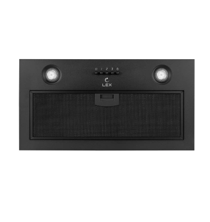 картинка Встраиваемая вытяжка LEX Ghost 600 Black от магазина SEFI