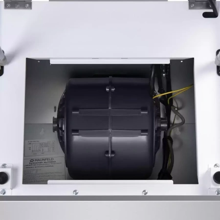 картинка Вытяжка MAUNFELD Mersey 60 белый\вставка сатин от магазина SEFI