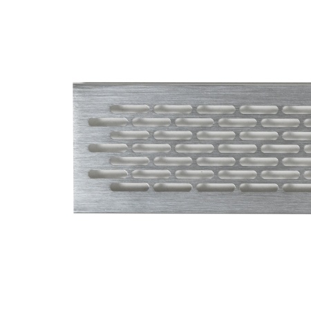 картинка Решетка вентиляционная 480х80мм инокс алюминий РП от магазина SEFI