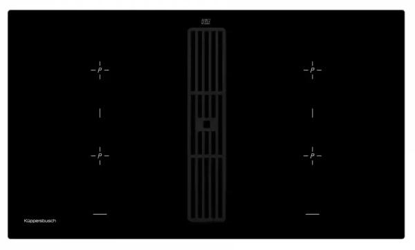 картинка Индукционная варочная панель с вытяжкой Kuppersbusch KMI 9850.0 SR от магазина SEFI