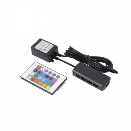 картинка Контроллер для светодиодной ленты RGB, STER-RGB, 12V, 72W, HLT от магазина SEFI