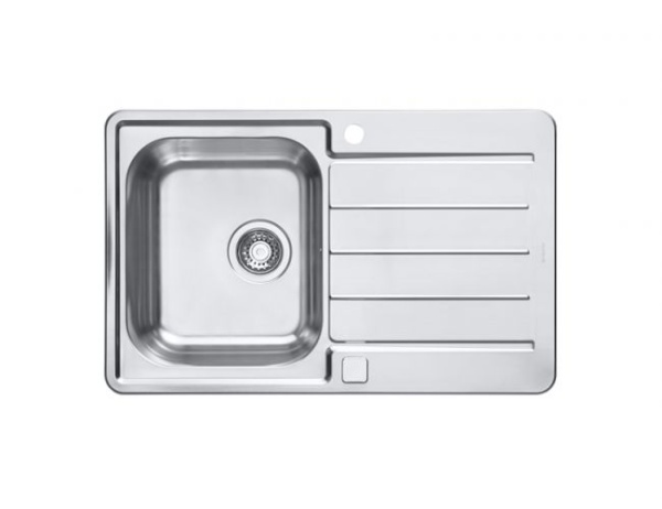 картинка Мойка LINE MAXIM 80 SAT-90 790X500 с сифоном 1127251, от магазина SEFI