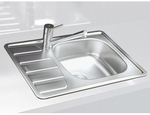 картинка Мойка ZOOM 10 NAT-90-061X50 в комплекте с сифоном 1130550, от магазина SEFI