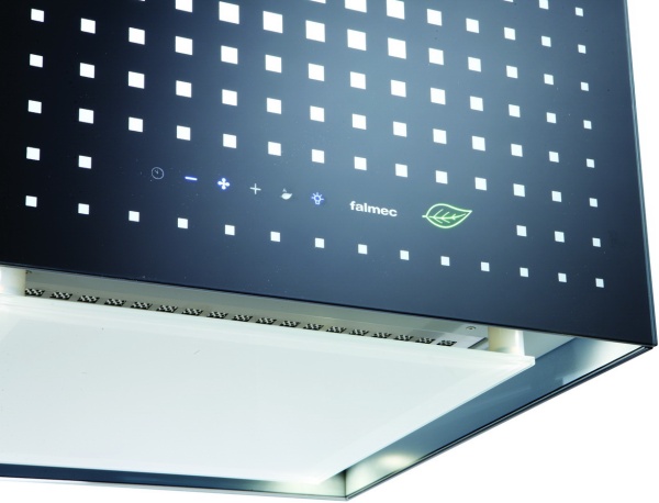 картинка Вытяжка Falmec Rubik 43 (450) (с системой E.ion) ECP black от магазина SEFI