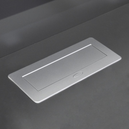 картинка Выдвижной удлинитель NOVA, 3 розетки, алюминий, AKS от магазина SEFI