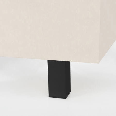 картинка Опора меб. алюм. DAКP-27 h100 с регул. черный AKS от магазина SEFI