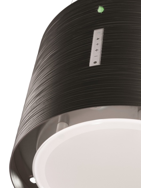 картинка Вытяжка Falmec Twister isola 45 nero (450) (с системой E.ion) ECP от магазина SEFI