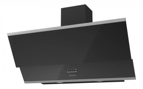 картинка Вытяжка KRONA IRIDA 900 black push button от магазина SEFI